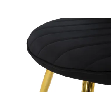 KRZESŁO FLEX CZARNE 52 48 78 cm ZESTAW 2 SZT.